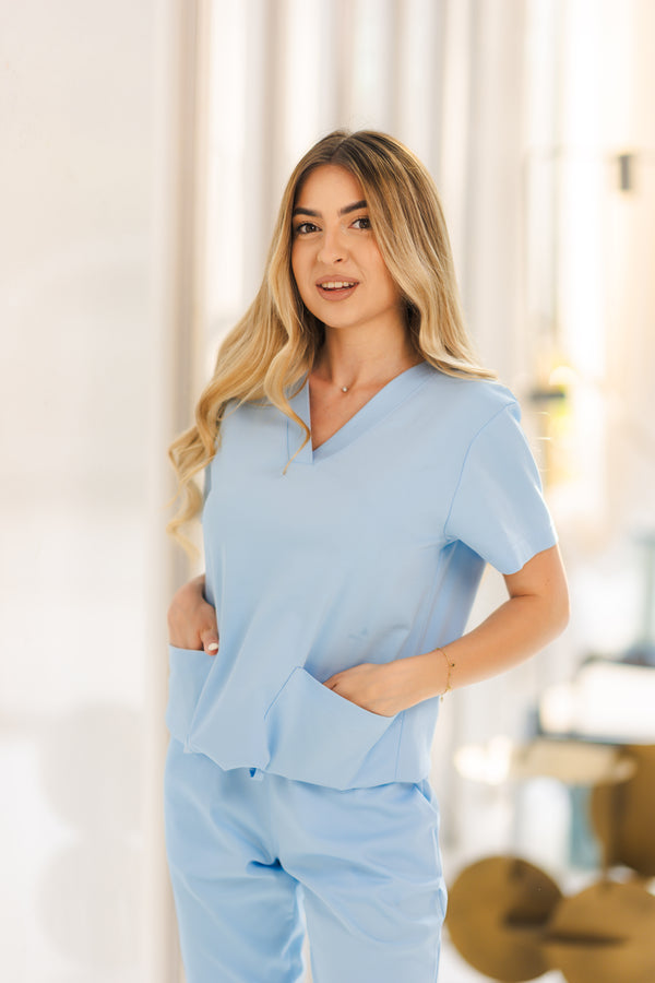 Медицинска униформа PULSE LIGHT BLUE