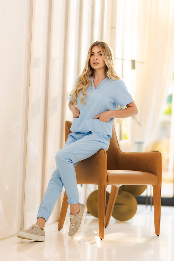 Медицинска униформа PULSE LIGHT BLUE