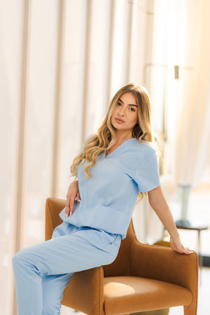 Медицинска униформа PULSE LIGHT BLUE
