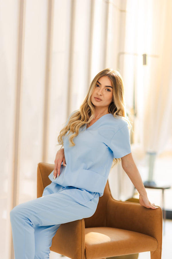Медицинска униформа PULSE LIGHT BLUE