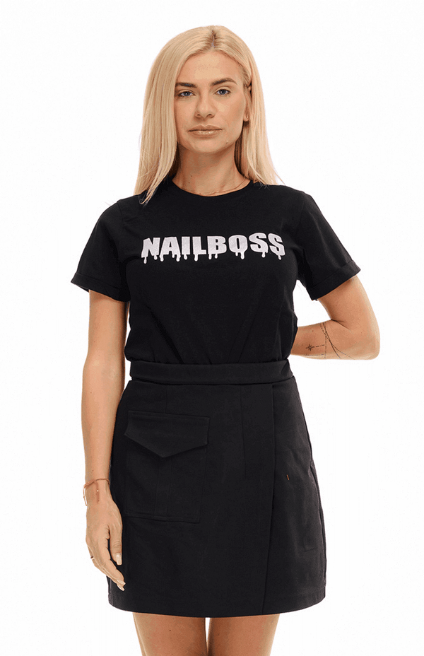Тениска NailBoss Black