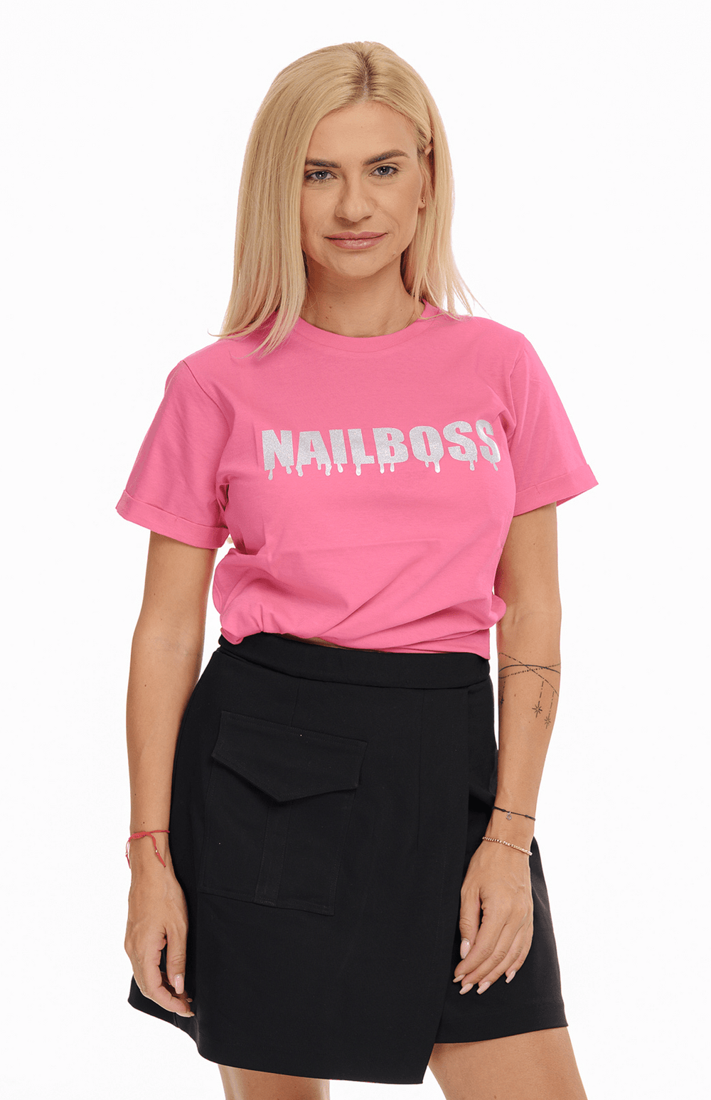 Тениска NailBoss Pink